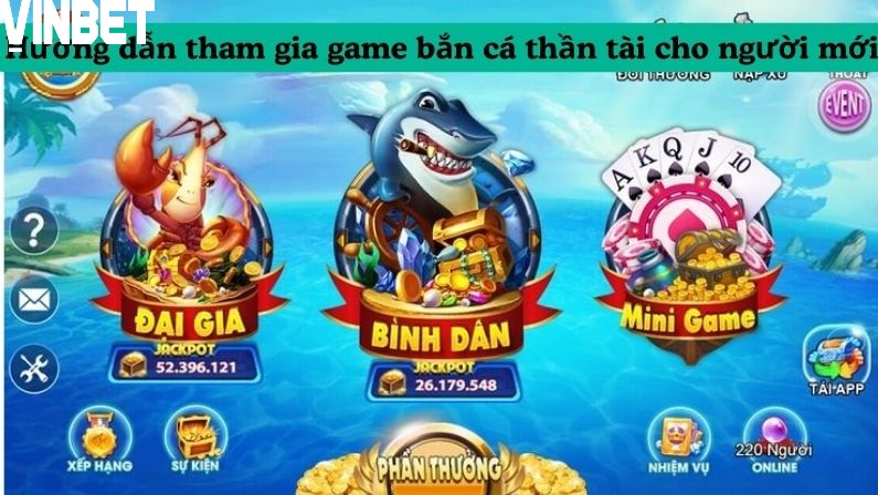 Bắn cá Thần Tài thu hút nhiều người chơi gia nhập