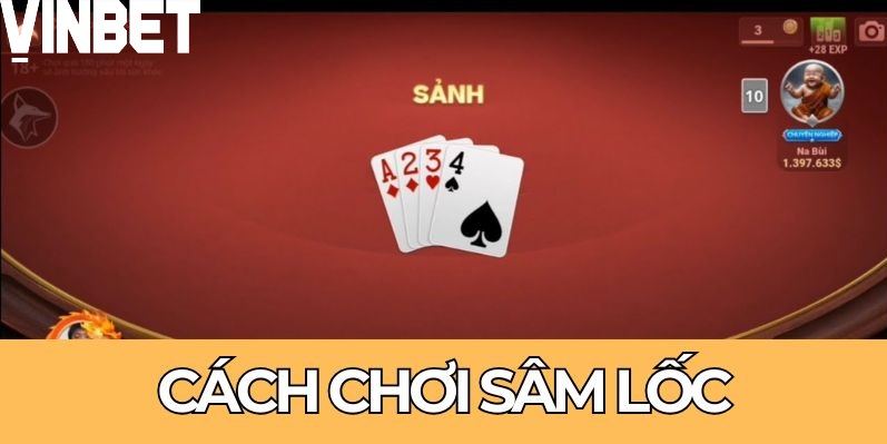 Mức cược trong trò chơi đánh sâm Vinbet vô cùng hấp dẫn